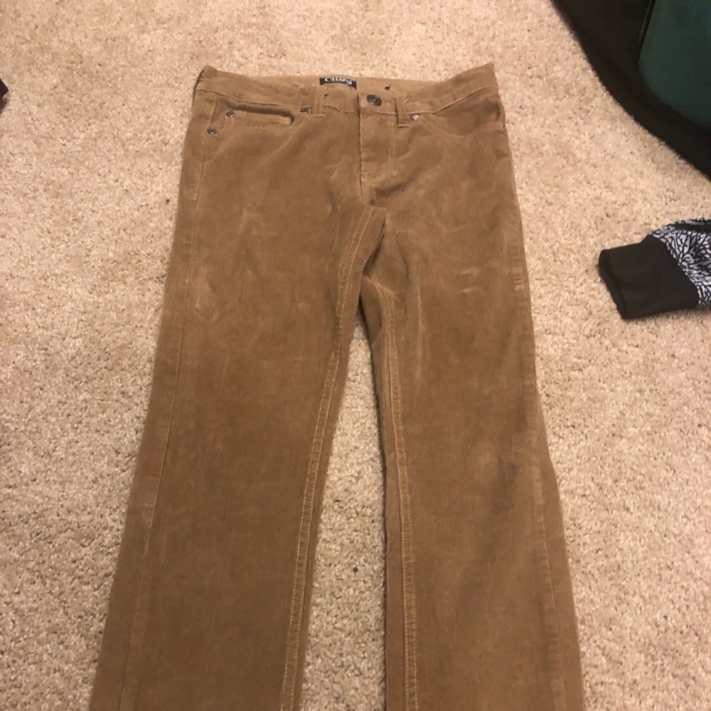 Corduroy Boys Tan Pants by Chaps